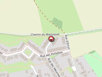 Carte de Arbinet Wintrebert Guy à Dainville