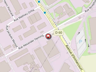 Carte de Clinitex 62 à Tilloy-lès-mofflaines