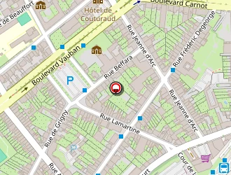 Carte de Delambre Valerie à Arras