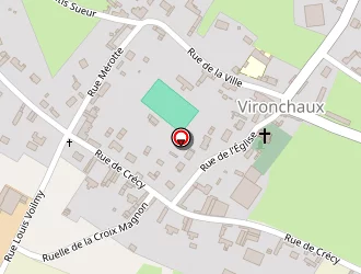 Carte de Dailly Etienne à Vironchaux