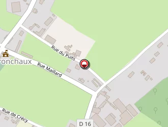 Carte de Roussel Damien à Vironchaux