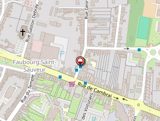 Carte de Peugeot S.a.c.a. Concessionnaire à Arras