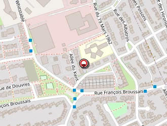 Carte de Ecole Primaire Alphonse Daudet à Dainville