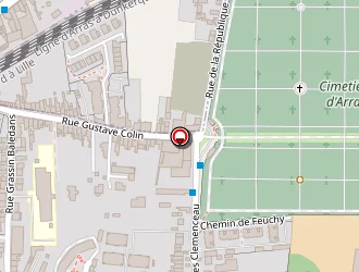 Carte de Merlin Annick à Arras