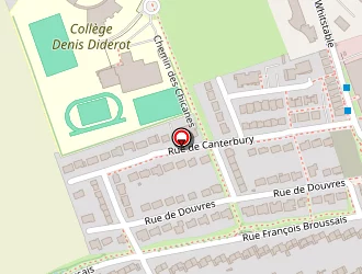 Carte de Desplanques Suzanne à Dainville