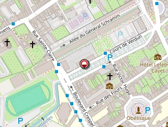 Carte de Cabinet Bayart-fougere à Arras