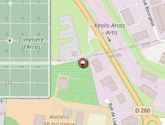 Carte de Rexel France à Arras