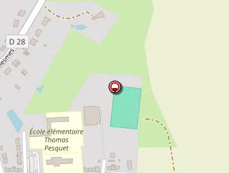 Carte de Gymnase Pont Allant à Maubeuge