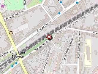 Carte de Wibaut Antony à Arras