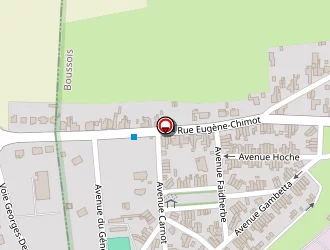 Carte de Oleksa Bernard à Boussois