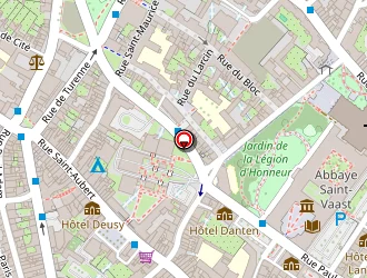 Carte de Bijouterie Du Théâtre à Arras