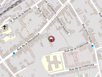 Carte de Huchette Amandine à Marpent