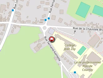 Carte de Lycée Professionnel Romain Rolland à Feignies