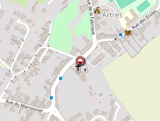 Carte de Au Marronnier à Artres