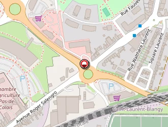 Carte de Cg Lavage à Saint-laurent-blangy