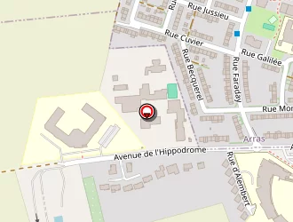 Carte de Ime Jean Jaures La Vie Active à Arras