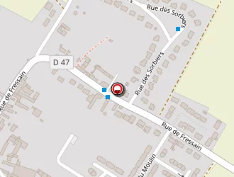 Carte de Camping Les Sorbiers à Bugnicourt