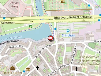 Carte de Brogniard Armand à Arras