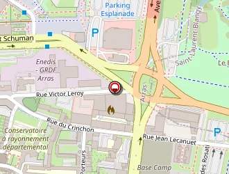 Carte de Pact Du Pas De Calais à Arras