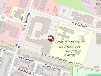 Carte de Carte Blanche à Arras