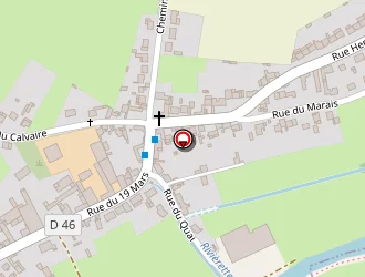 Carte de La Poste à Rœux