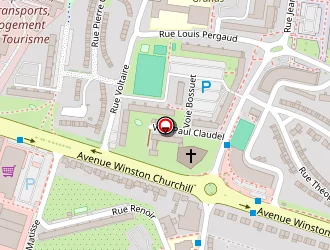 Carte de Salle Moliere à Arras