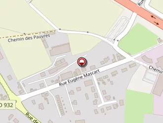 Carte de Duveau (ets) à Bavay