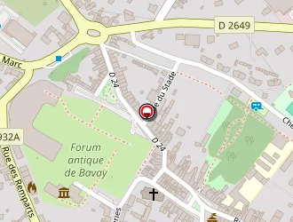 Carte de De A Coudre à Bavay