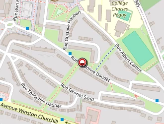 Carte de Collège Charles Péguy à Arras