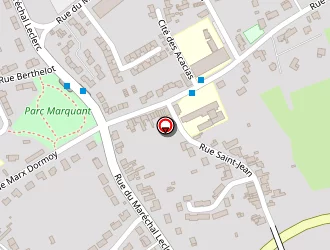 Carte de Ccas (centre Communal D'action Sociale) à Jeumont