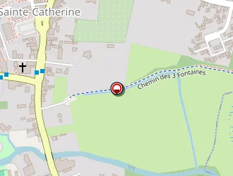 Carte de Le Pre Fleuri à Sainte catherine les arras