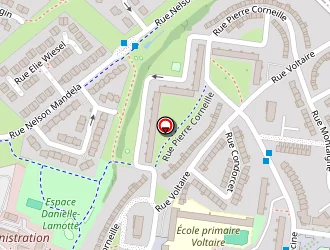 Carte de Halte Garderie à Arras