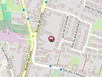 Carte de La Poste à Sainte catherine les arras