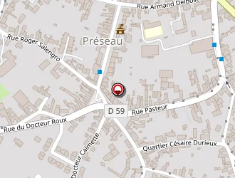 Carte de Ecole Sainte Thérèse à Préseau