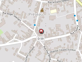 Carte de Hanot Régis à Préseau