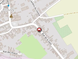 Carte de Wedevent à Prouvy