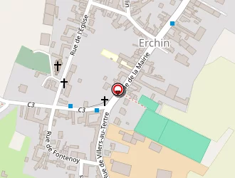 Carte de Cortyl Nicolas à Erchin