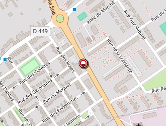 Carte de Harrouche Construction à Denain