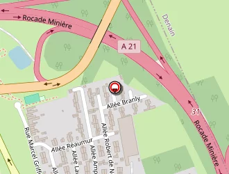 Carte de A.m.cars à Escaudain