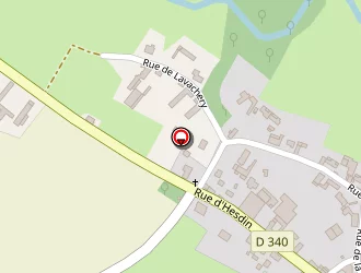 Carte de Prevost Romain à Fillièvres