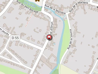 Carte de Coin Gérard à Marœuil