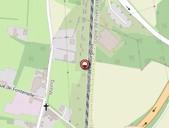 Carte de Glineur à Maing