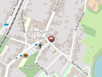 Carte de Eutec à Trith-saint-léger