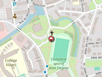 Carte de Karaté Krav-maga à Denain