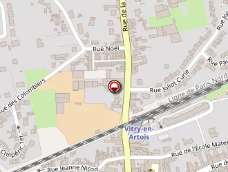 Carte de Aspinov à Brebières