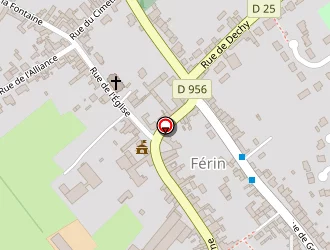 Carte de Savio Mario à Férin