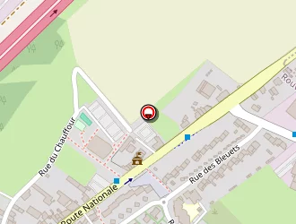 Carte de Complexe Sportif Eusebio Ferrari à Rouvignies