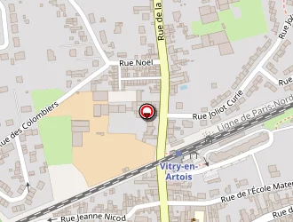 Carte de La Poste à Vitry-en-artois