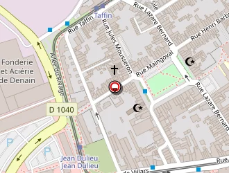 Carte de Aux Délices De Denain à Denain