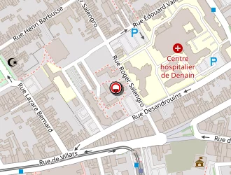 Carte de Pizza City à Denain